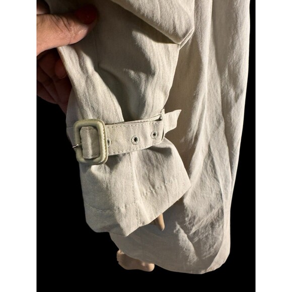 London Fog Maincoats of Weatherwear Distinction Womens 12 Pea Coat Trench VTG - Picture 14 of 16